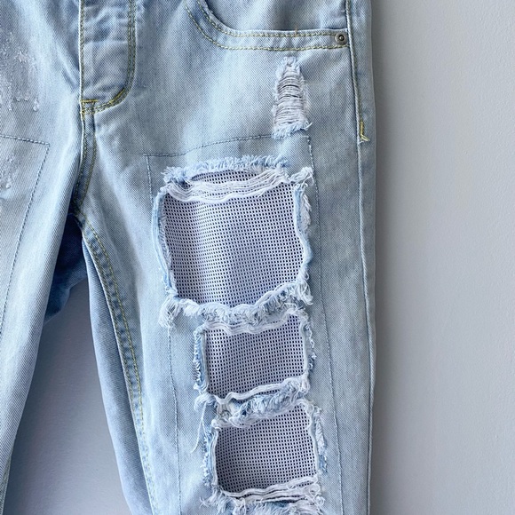 Lovesick Distressed Jeans, Size 1 - Picture 8 of 14